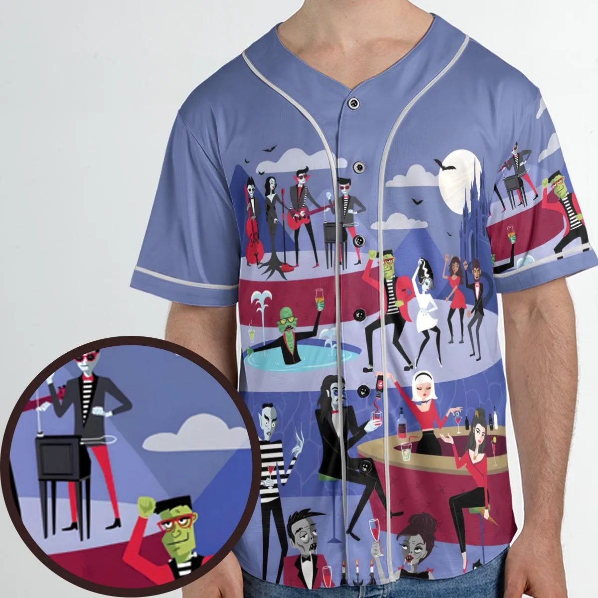 Unisex Baseball Jersey - 5YQ6A1H3