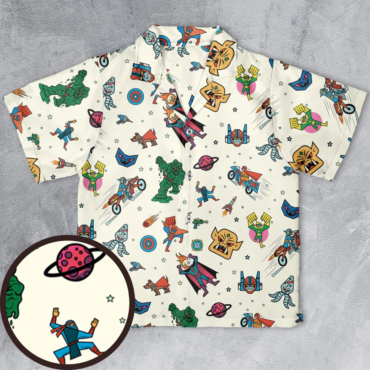 Youth Hawaiian Shirt - DGPEM2WN