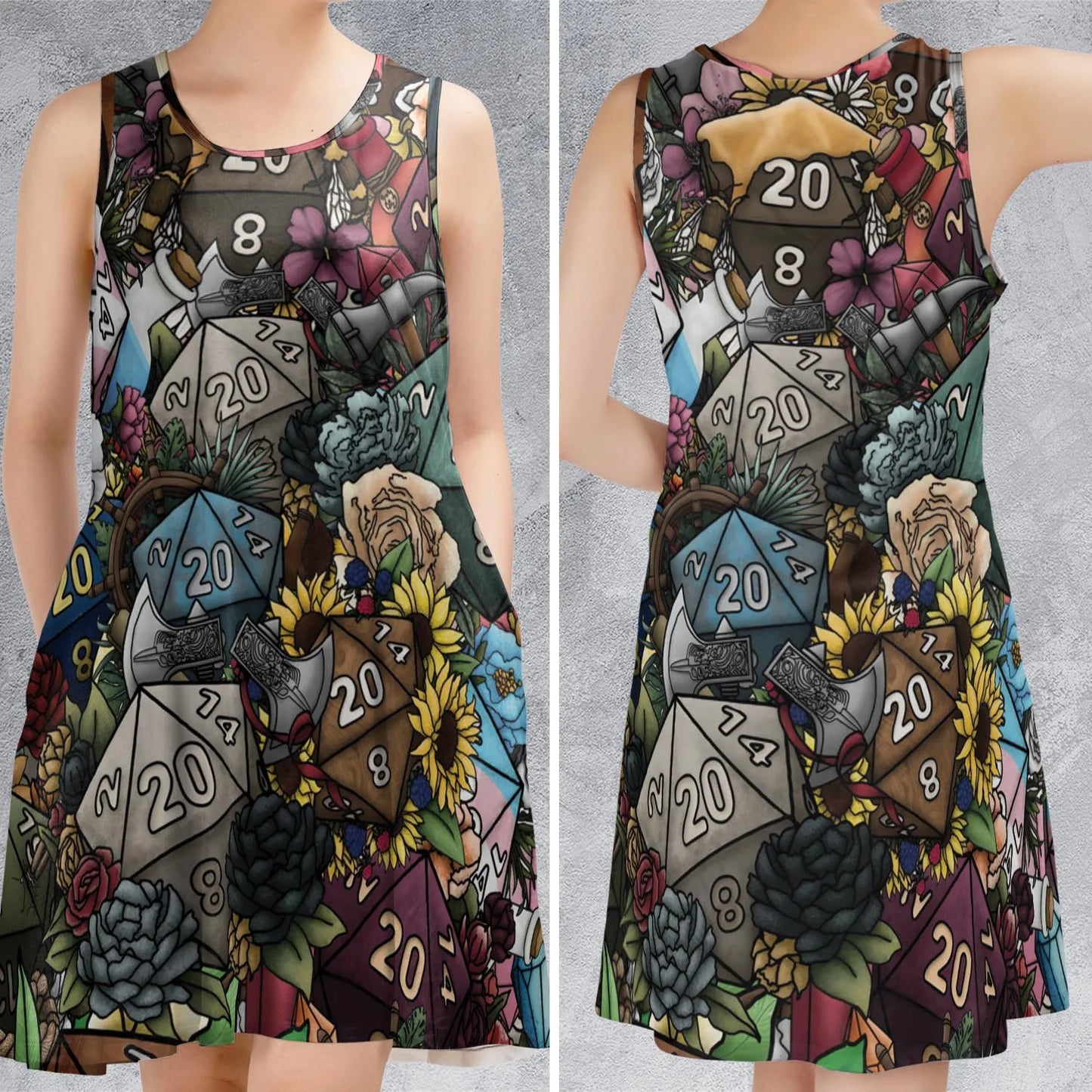 Sleeveless Dress - N8HSYPJ3