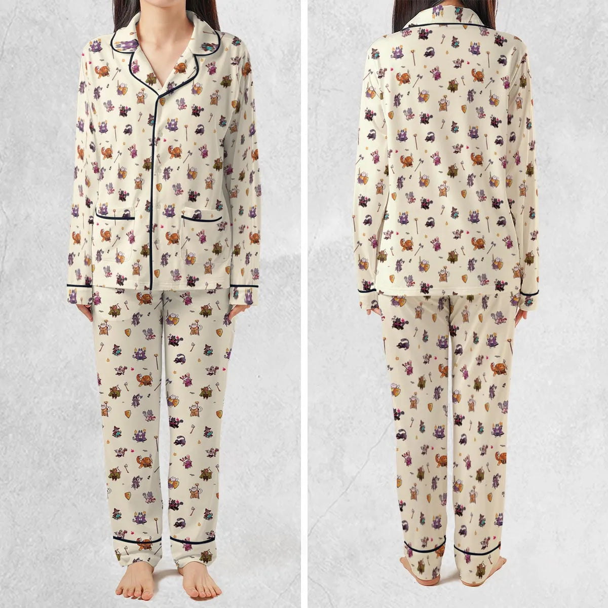 Pajamas Set - H4DQFA9D