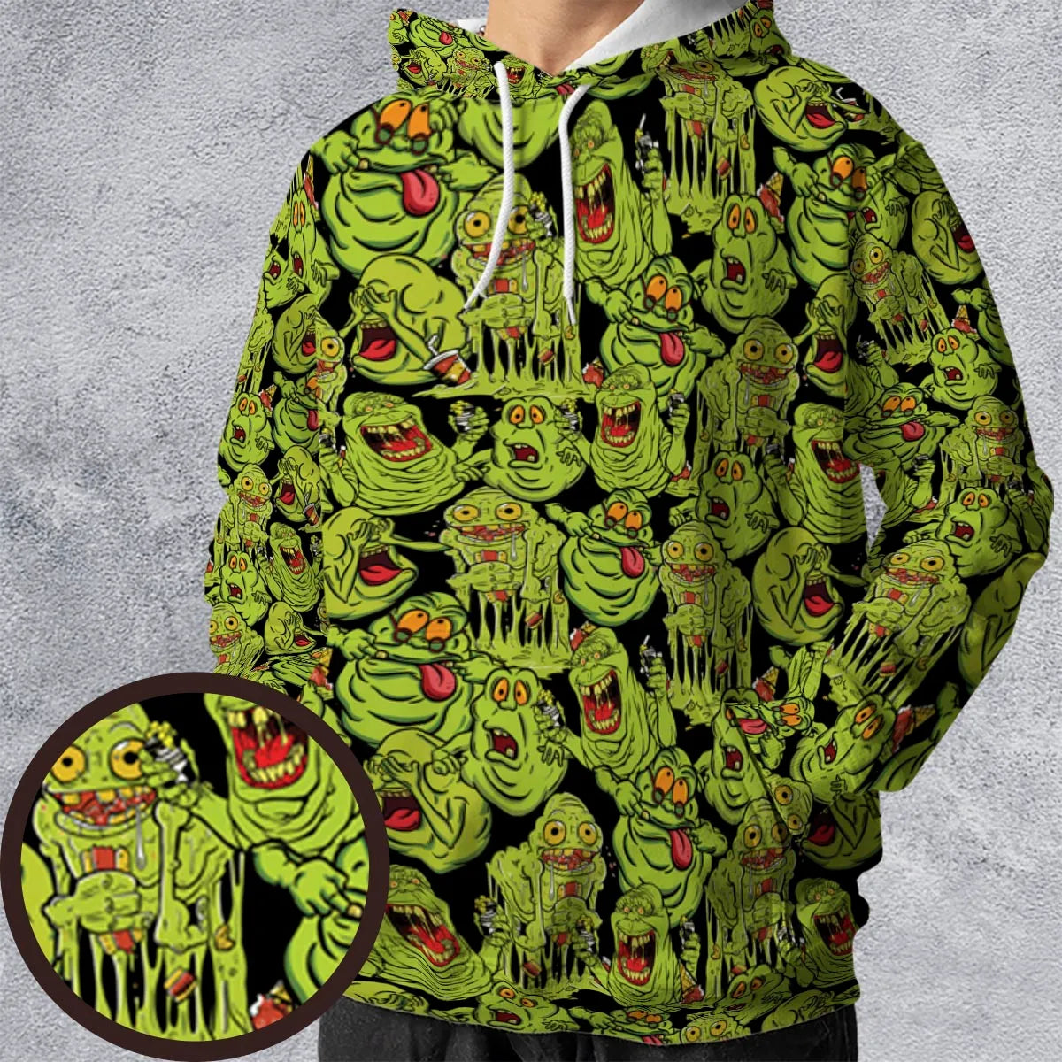 All-over Print Hoodie - QALYN32P