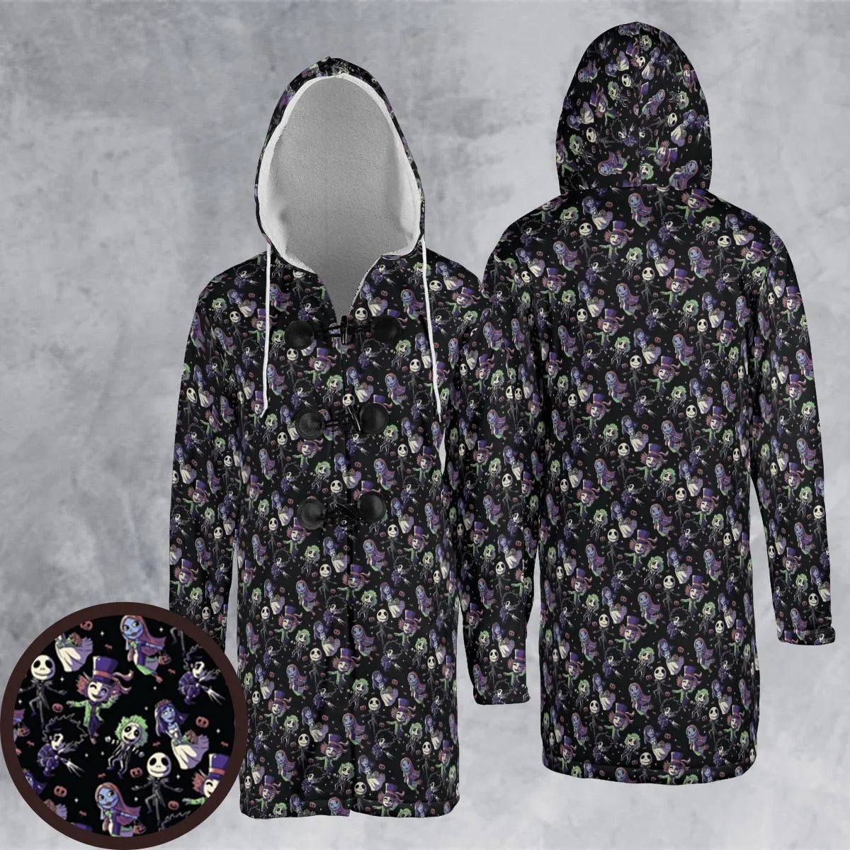 Hooded Cloak Coat - H167SCVG