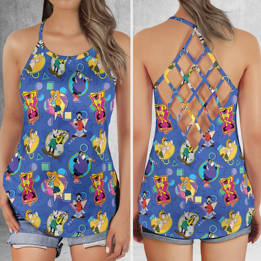 Criss Cross Tank Top - Z5ERAKXQ -  - 1