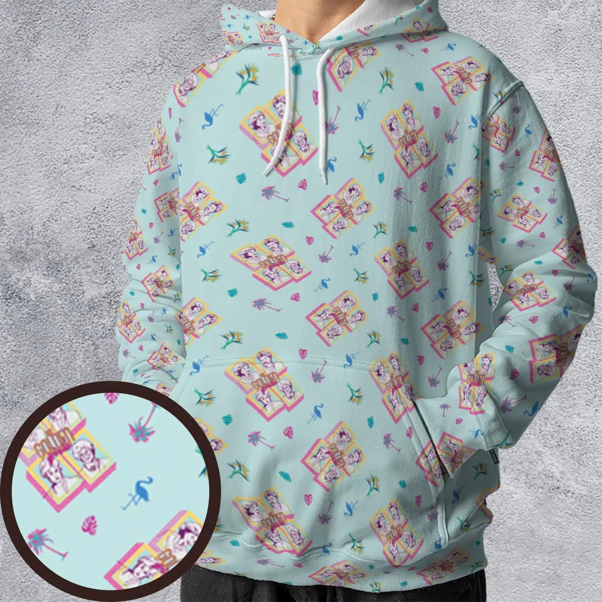 All-over Print Hoodie - KRUNGD78