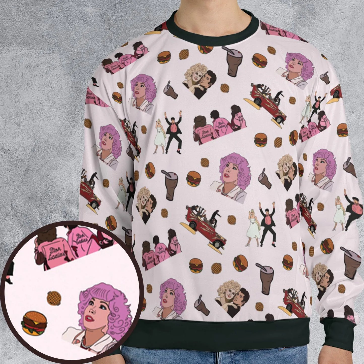 All-over Print Sweatshirt - PGZJYR75