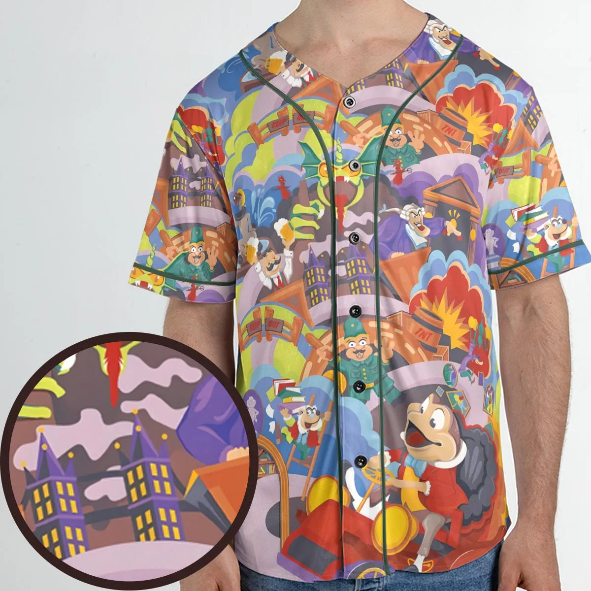 Unisex Baseball Jersey - GYPU4T59