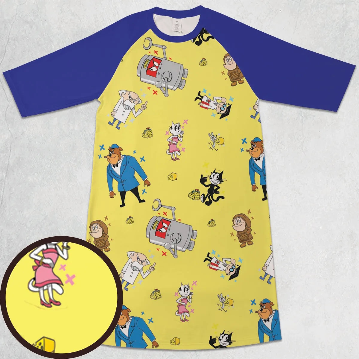 3/4 Sleeve Raglan Dress - ED39C3W1