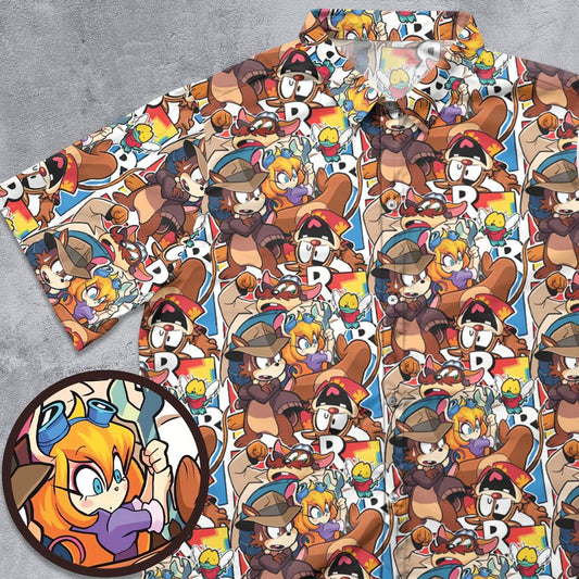 Button Down Shirt - SR9U53FU -  - 1