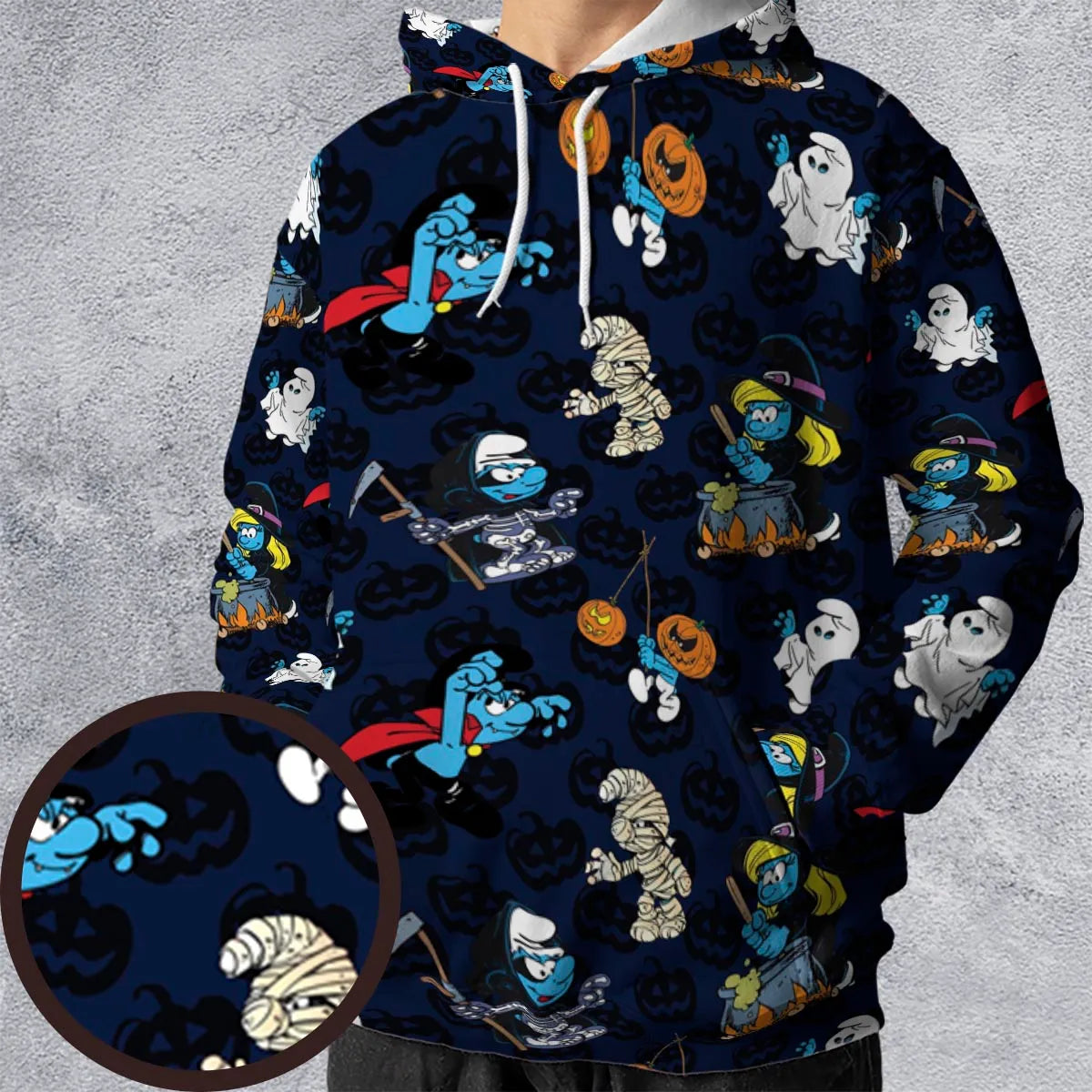 All-over Print Hoodie - 9A95GWKH