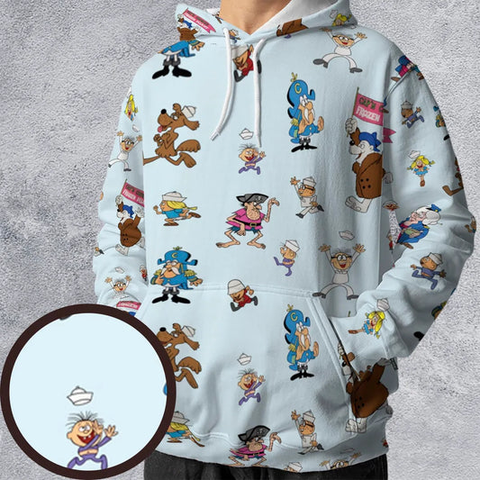 All-over Print Hoodie - D2K7VRXQ