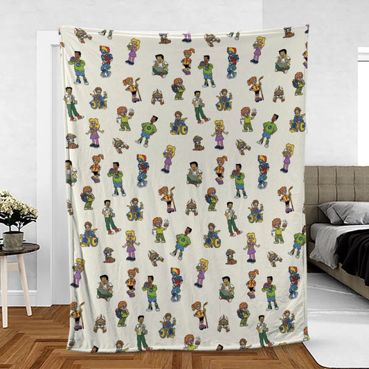 Fleece Blanket - UHT3FUNN
