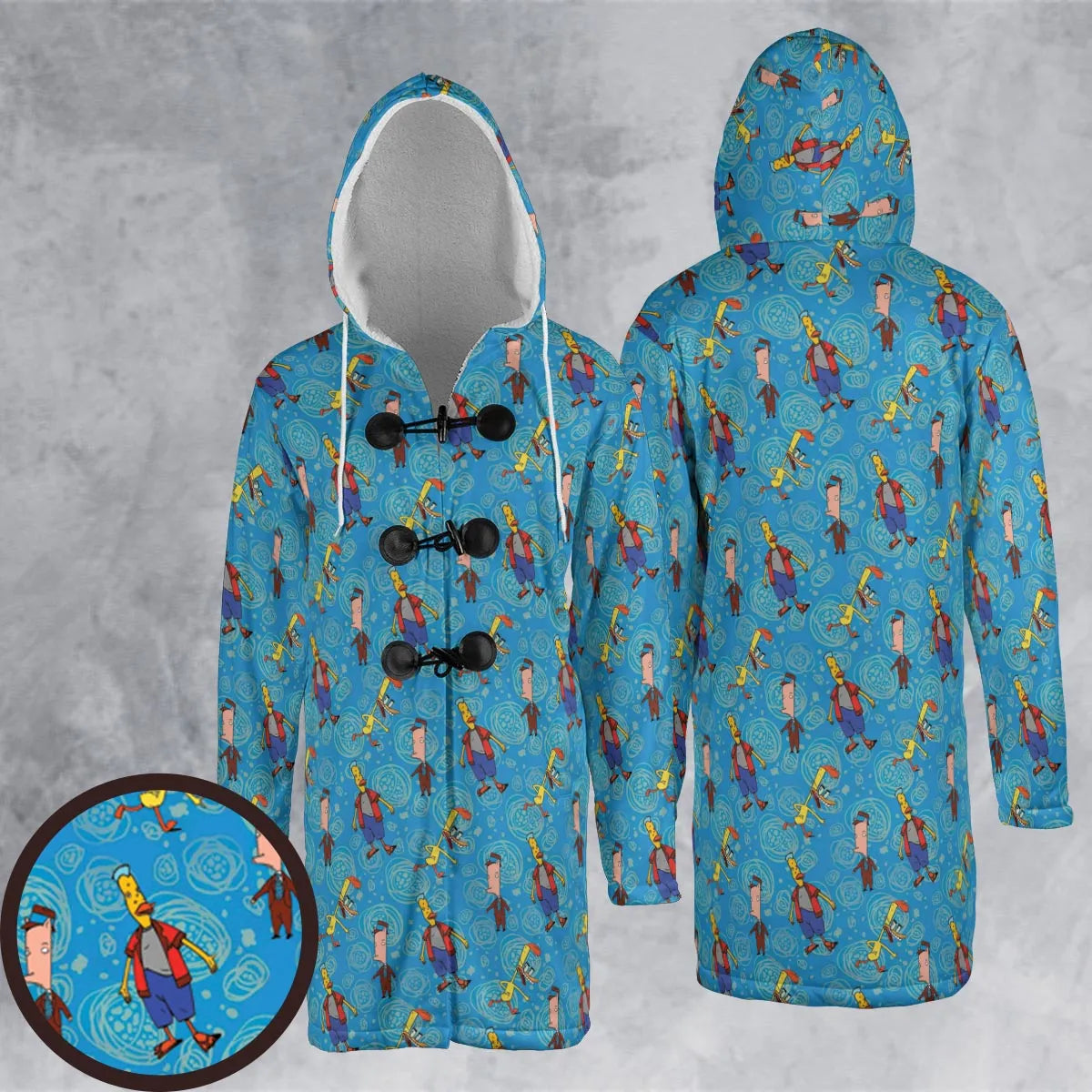 Hooded Cloak Coat - C93LPJTN