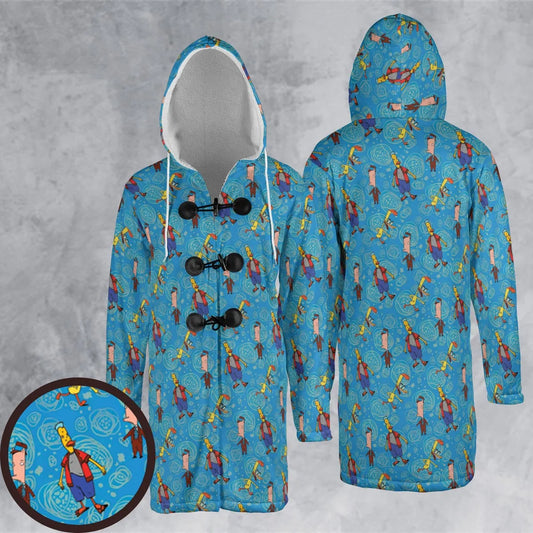 Hooded Cloak Coat - C93LPJTN
