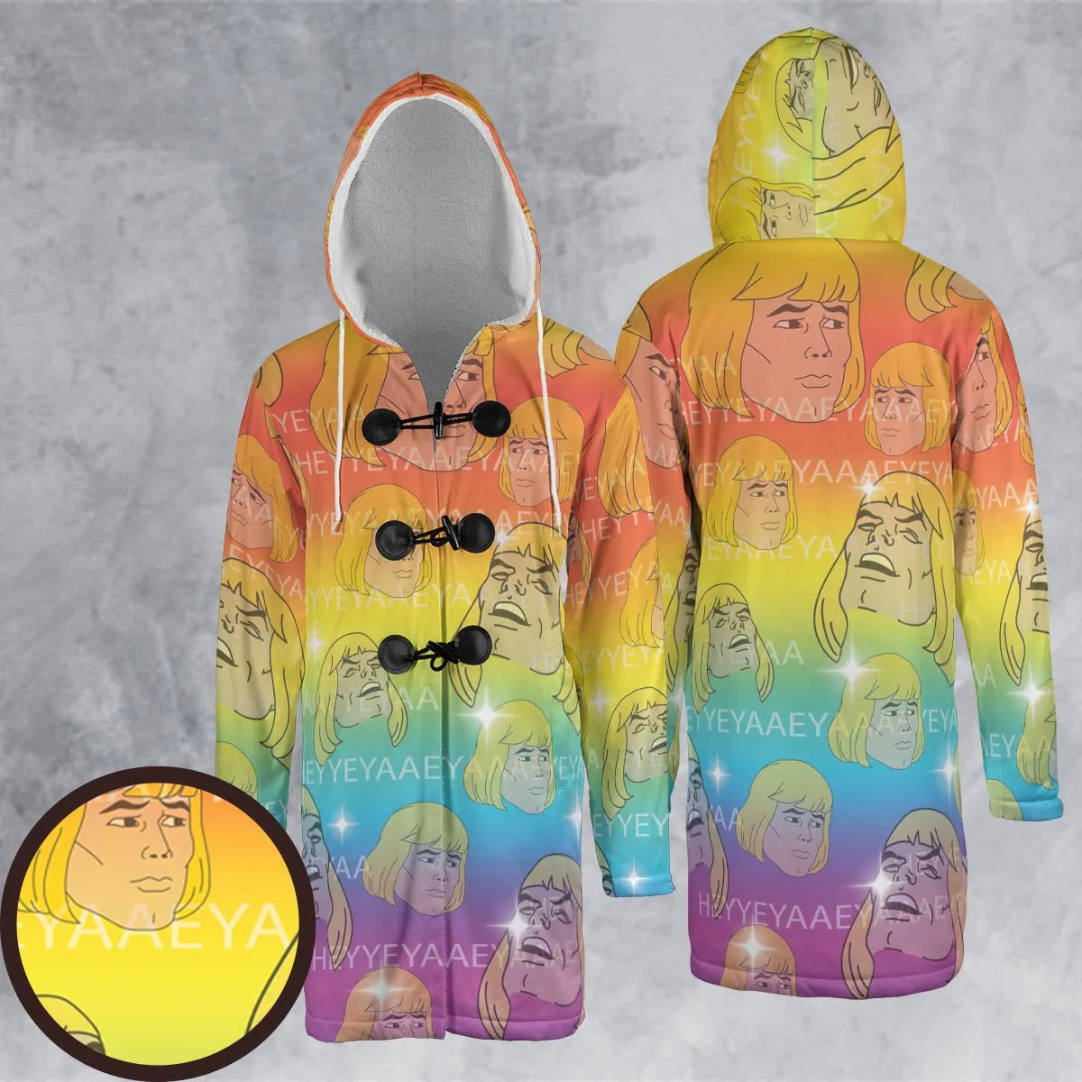 Hooded Cloak Coat - 2JRUQC94