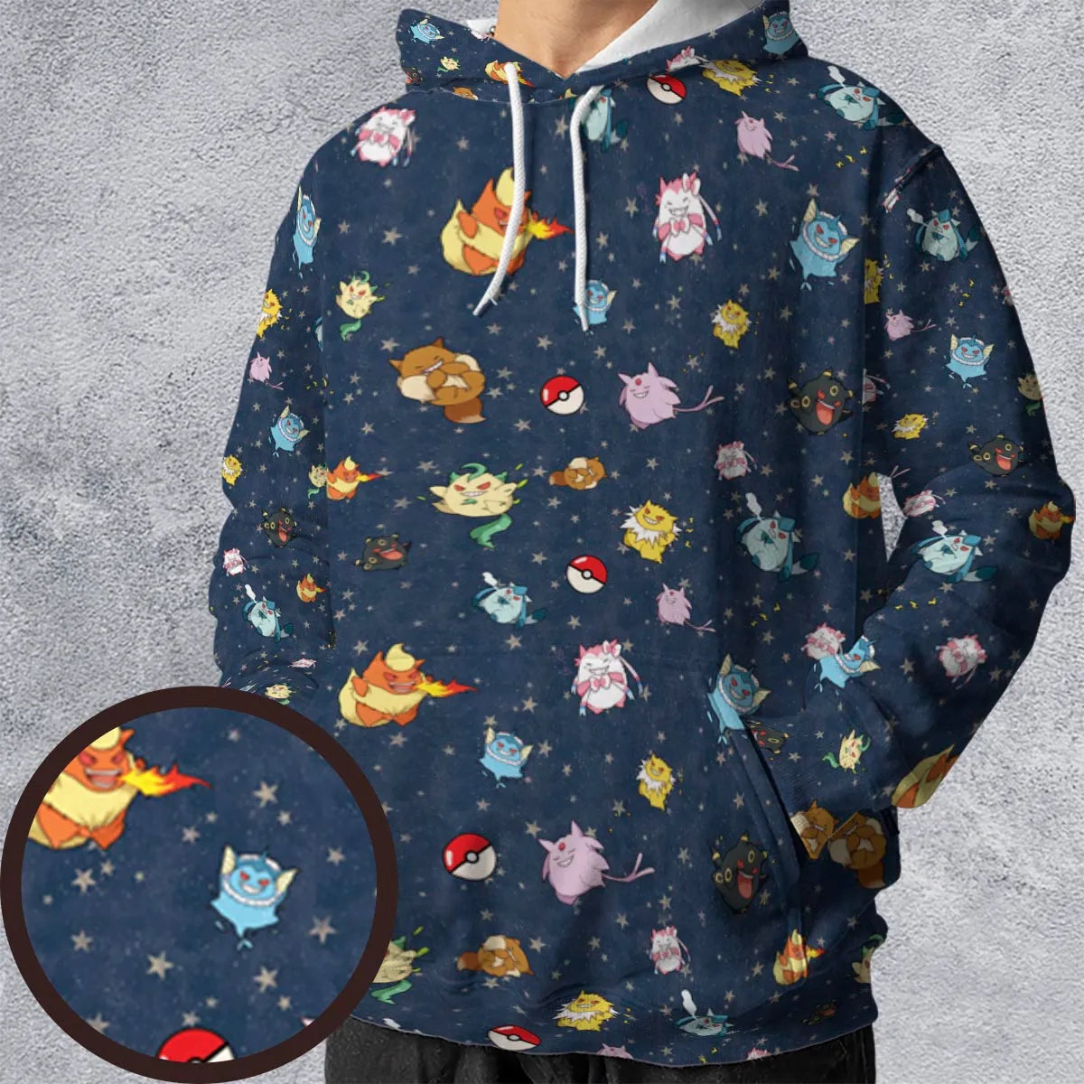 All-over Print Hoodie - 2L8W9J3F