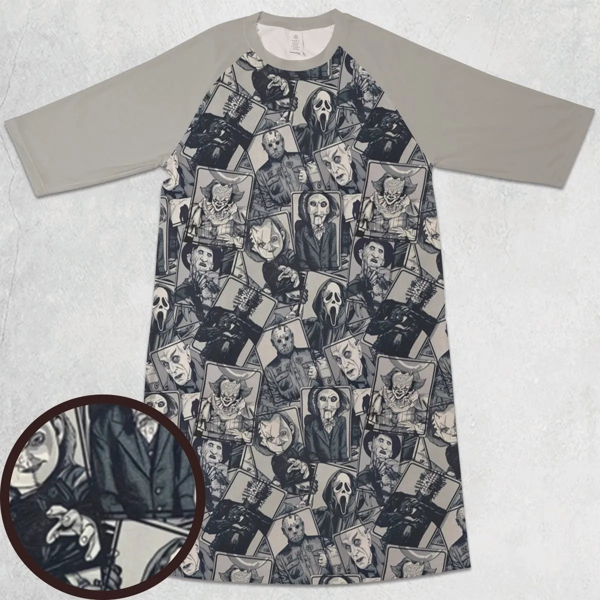 3/4 Sleeve Raglan Dress - 26MSCQ1A