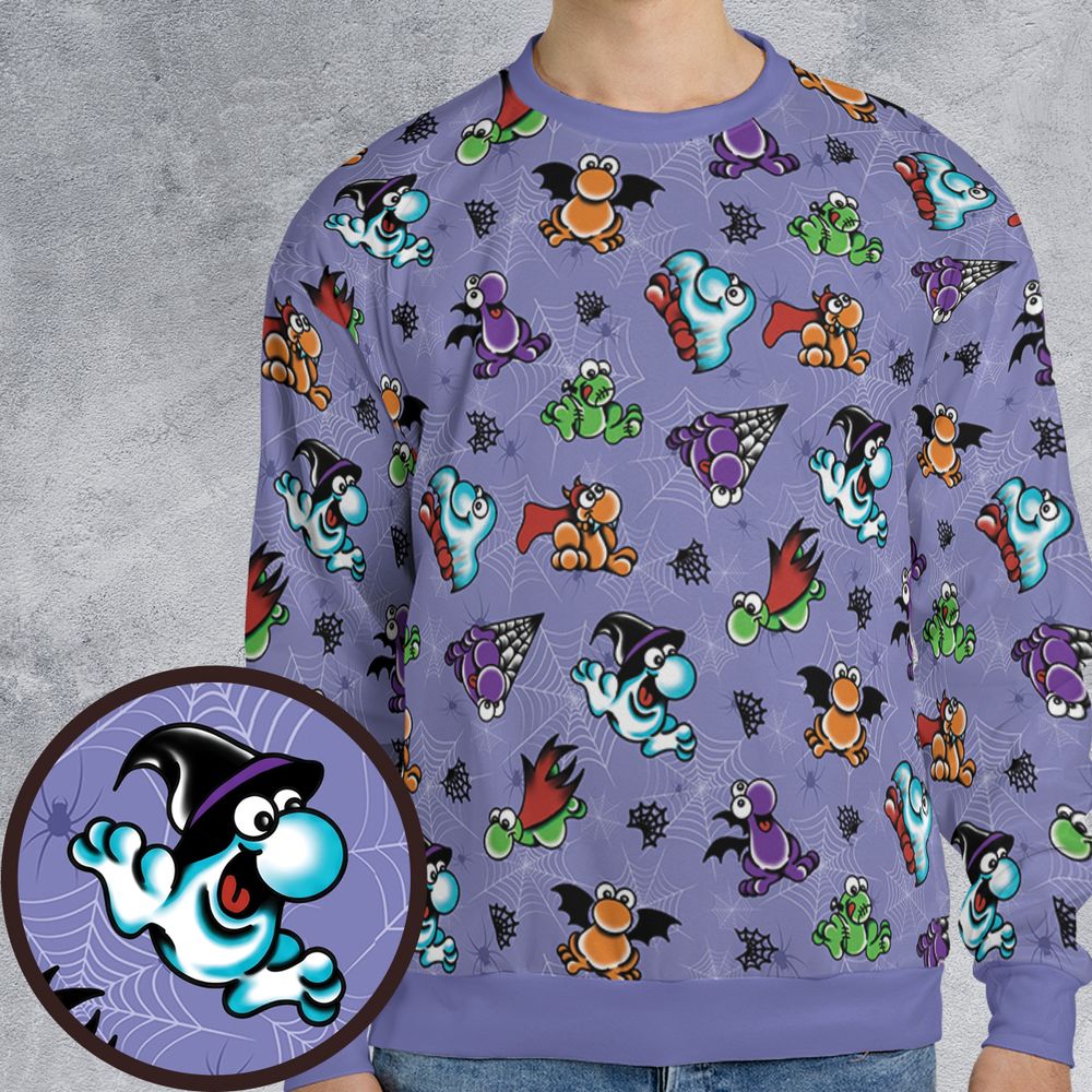 All-over Print Sweatshirt - WGNA5PEX -  - 1