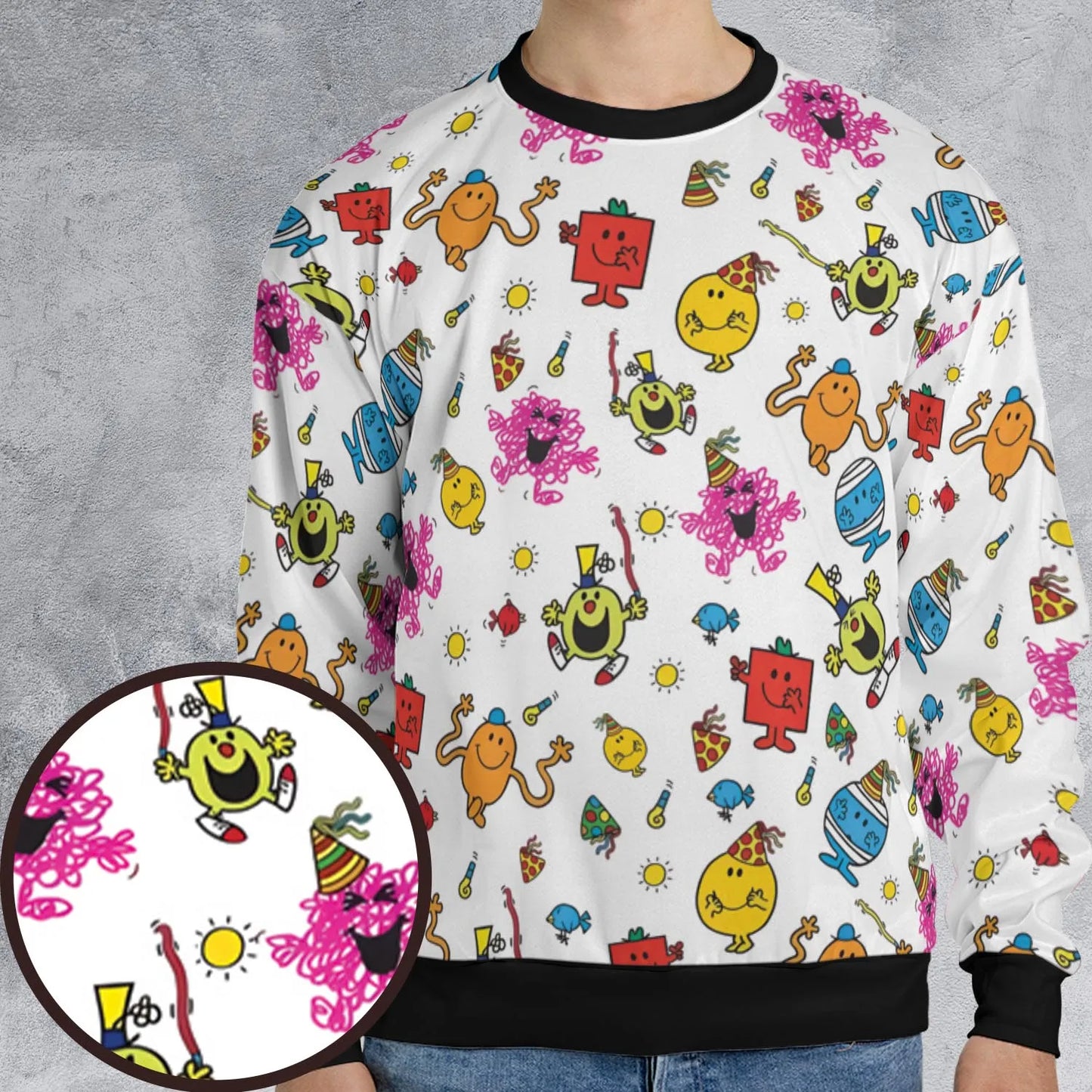 All-over Print Sweatshirt - QB8C22WJ