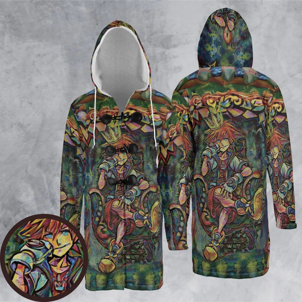 Hooded Cloak Coat - J6KFNDW4