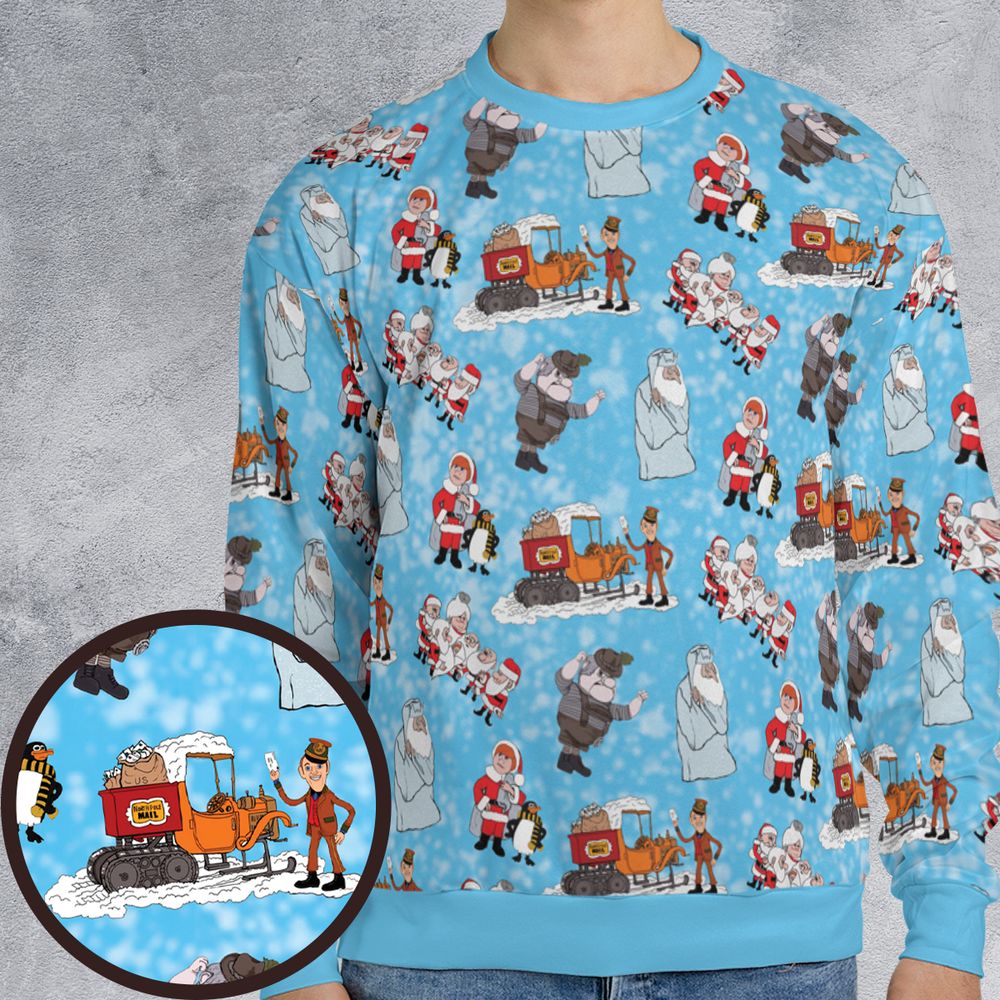 All-over Print Sweatshirt - CQ69AWG6 -  - 1