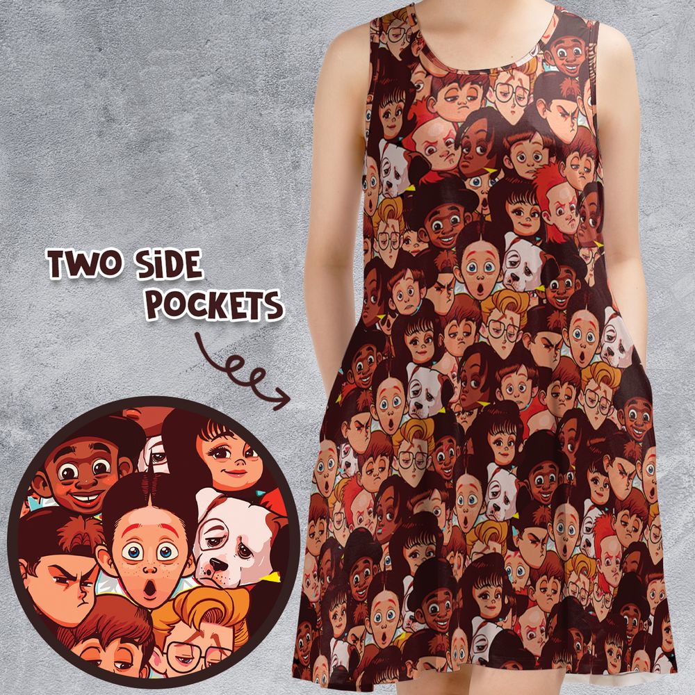Sleeveless Dress - HQRQVF9Q -  - 1