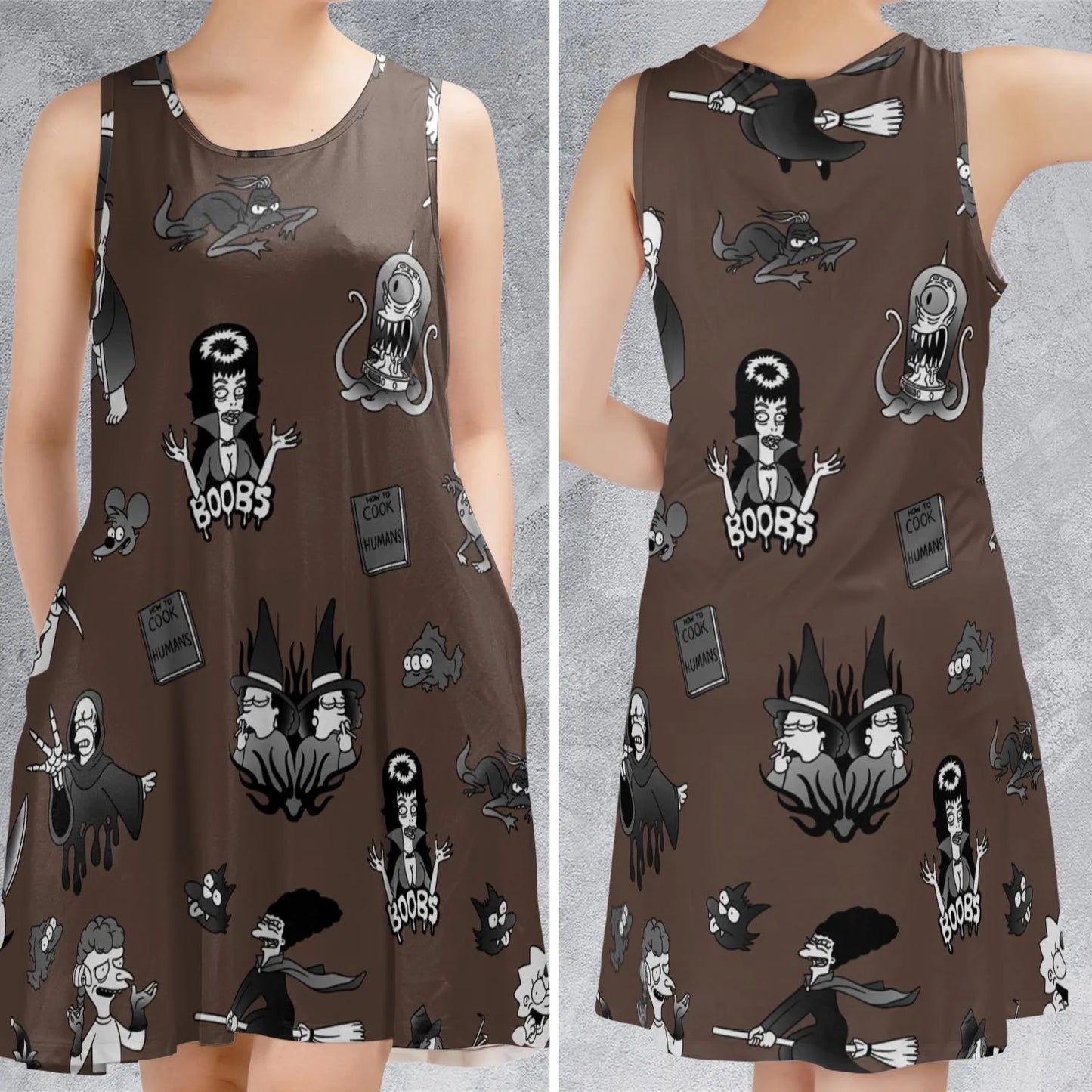Sleeveless Dress - F1HDSK3N