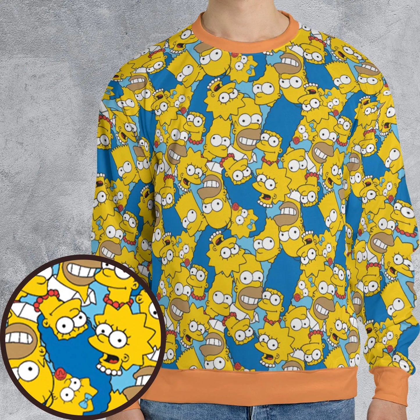 All-over Print Sweatshirt - T2PGPFUU