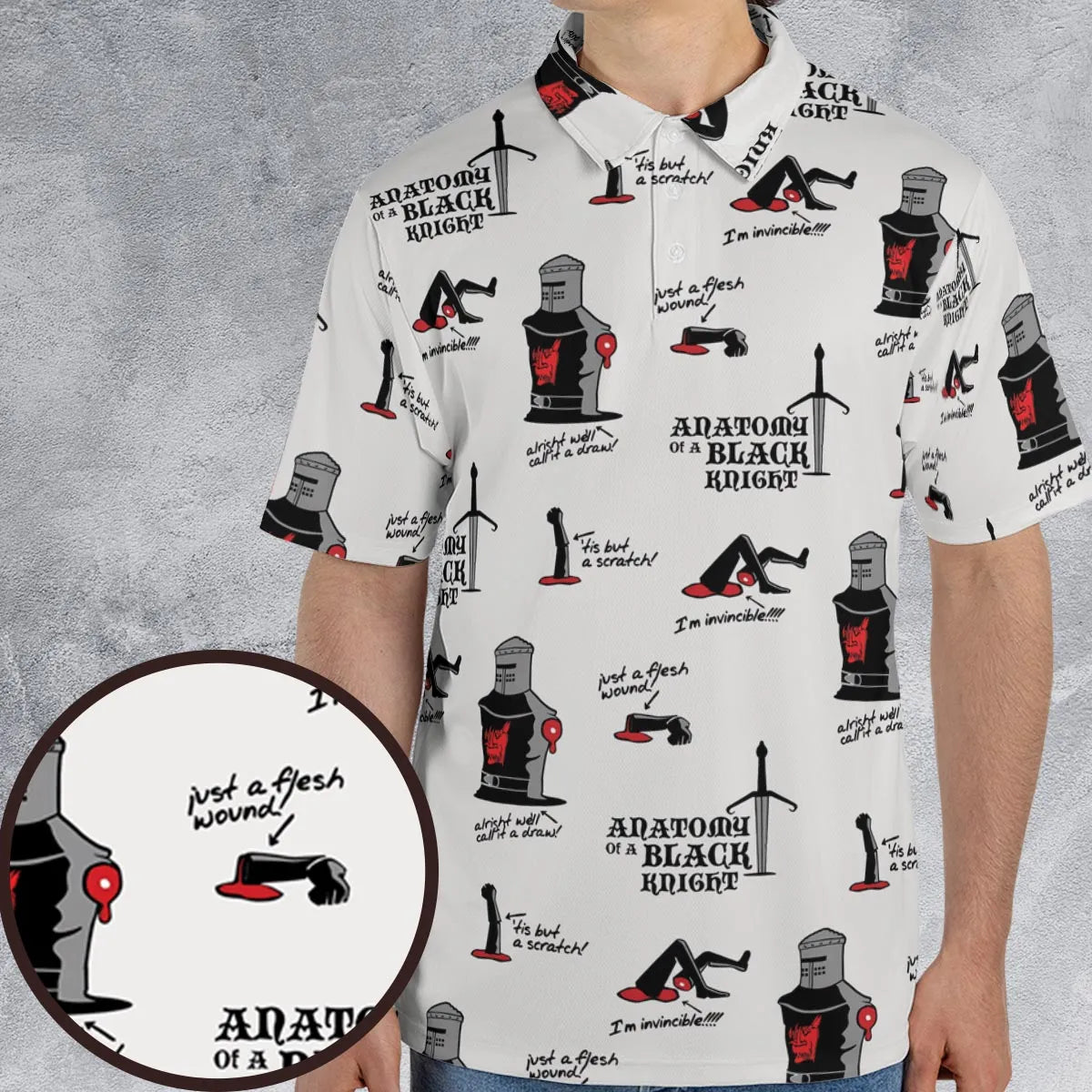 AOP Men/Women Polo Shirt - 16PEALPJ