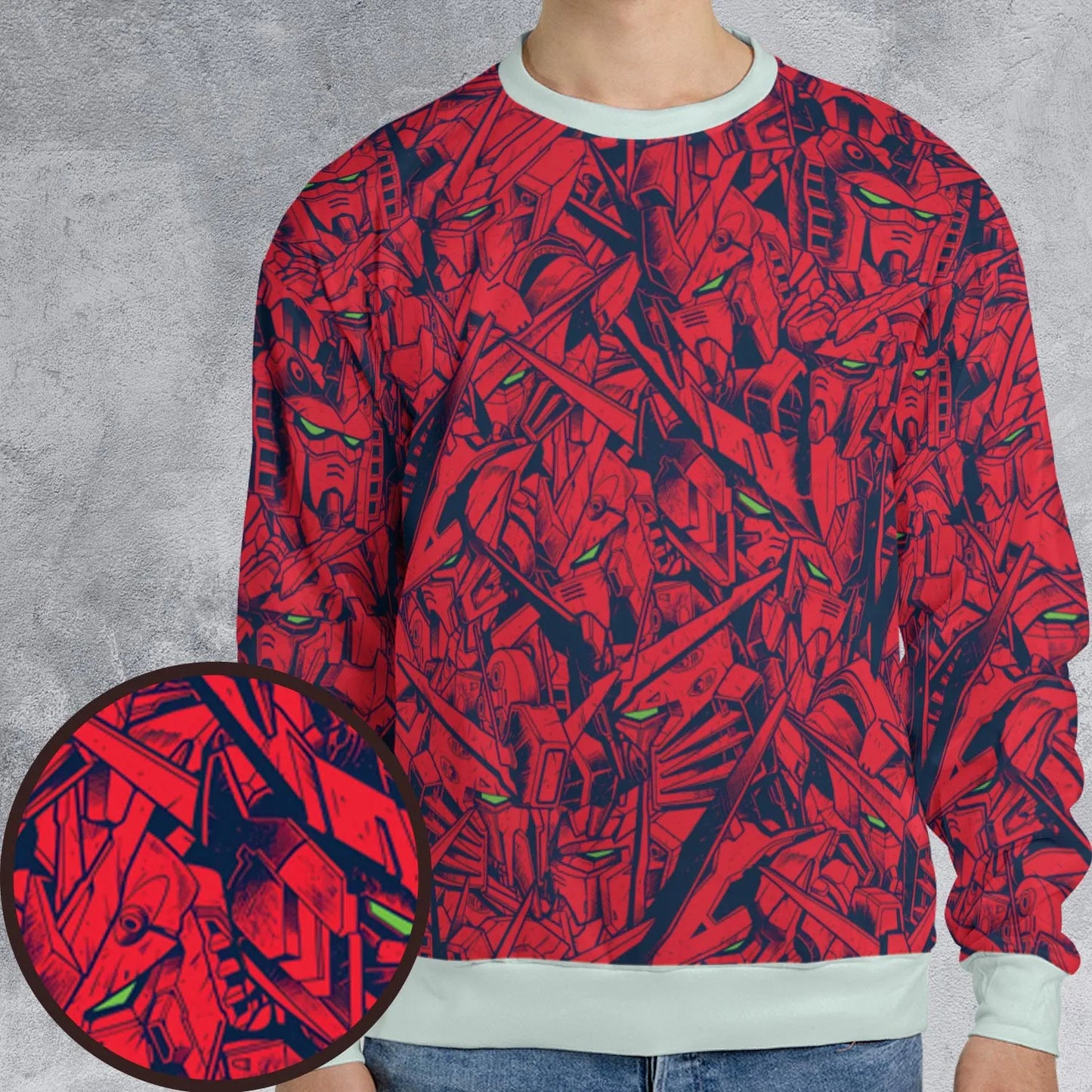 All-over Print Sweatshirt - ZNQKQYYS