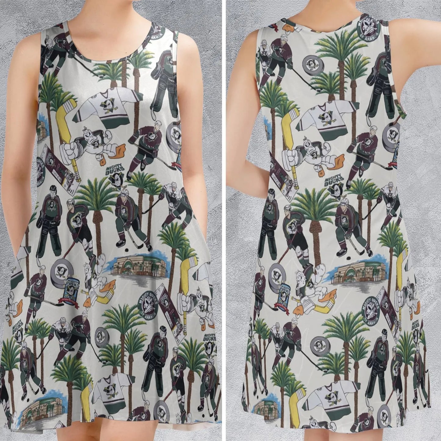 Sleeveless Dress - UHCB1JQW