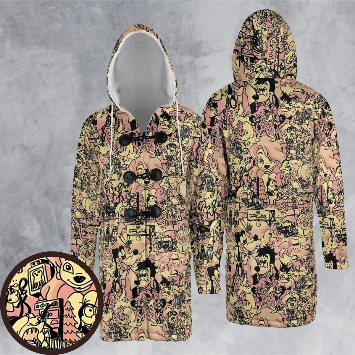 Hooded Cloak Coat - GM1L98QS