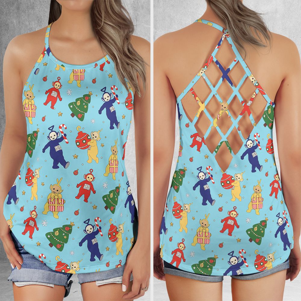 Criss Cross Tank Top - NYZSJ2ZT -  - 1