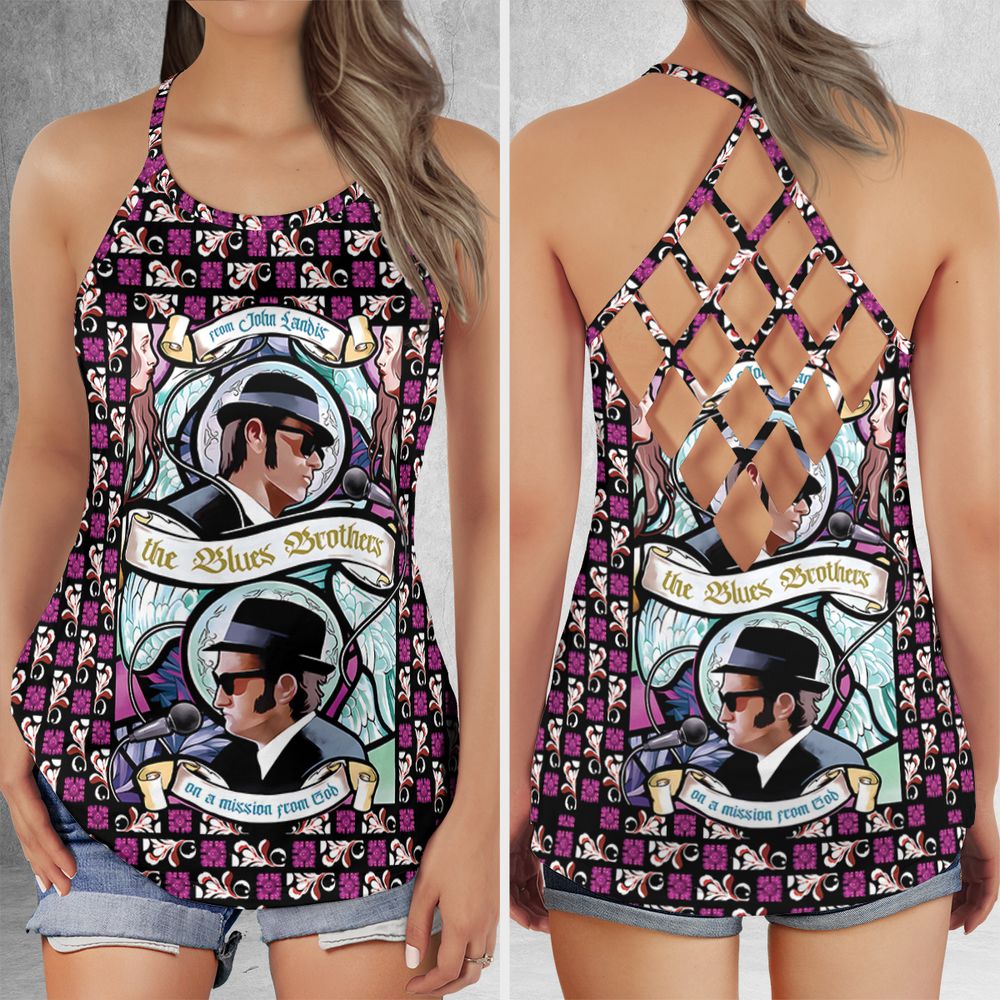Criss Cross Tank Top - KJPL4339 -  - 1