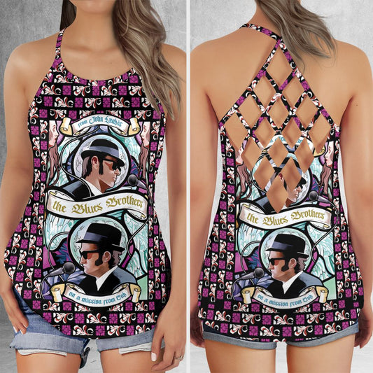 Criss Cross Tank Top - KJPL4339 -  - 1