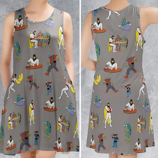 Sleeveless Dress - C4G8YUGM
