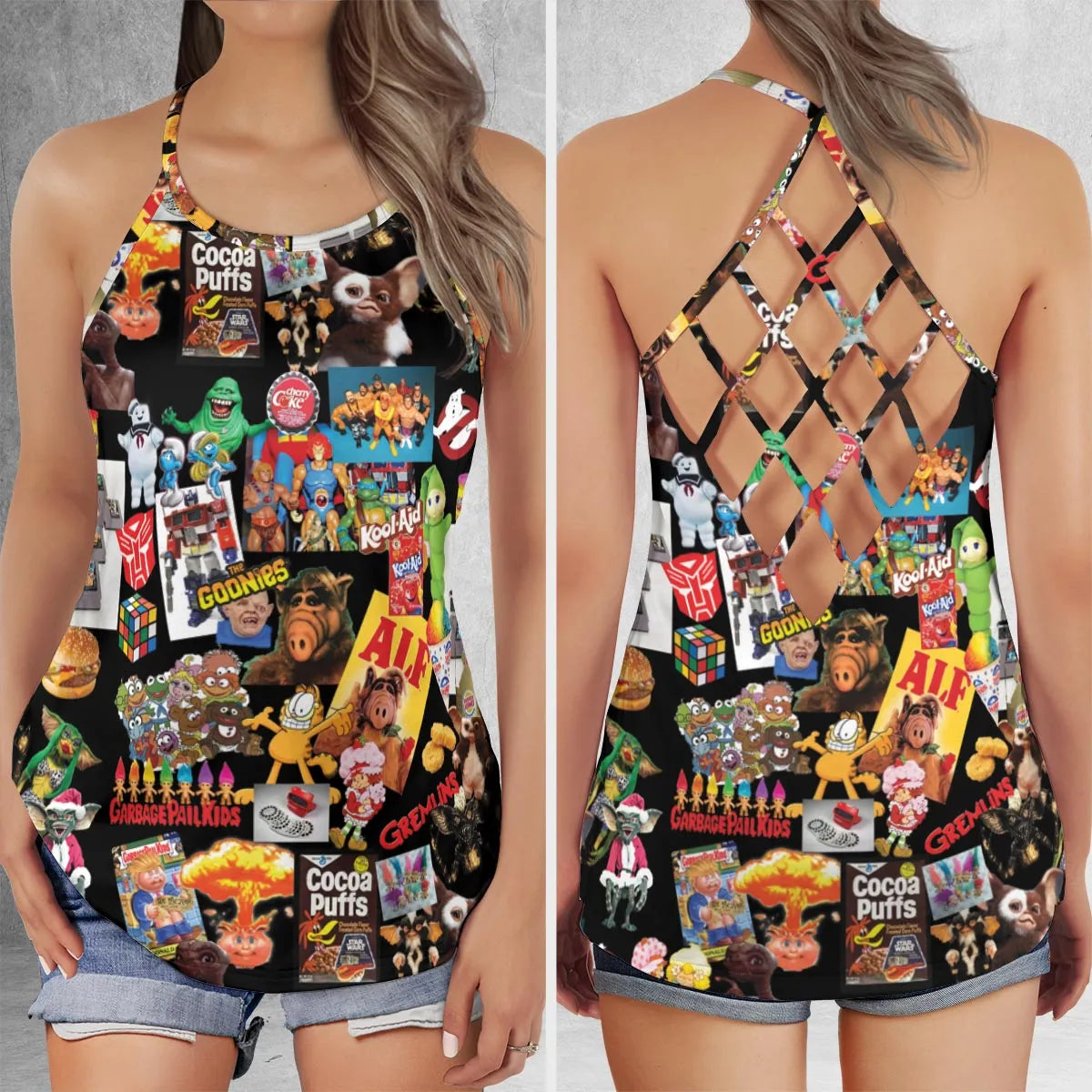 Criss Cross Tank Top - N7PTBBPL