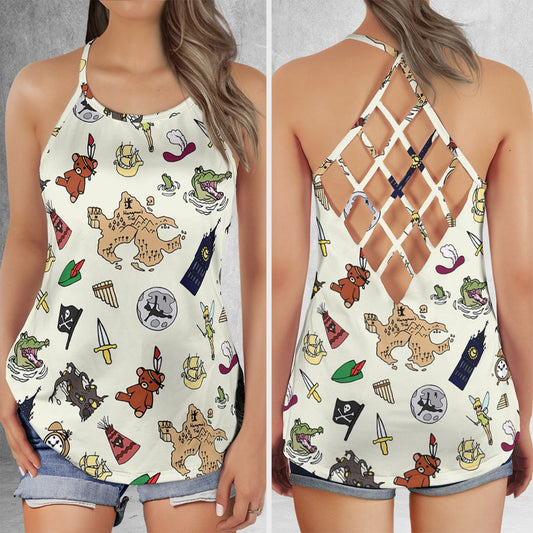 Criss Cross Tank Top - 93KUAAYT -  - 1