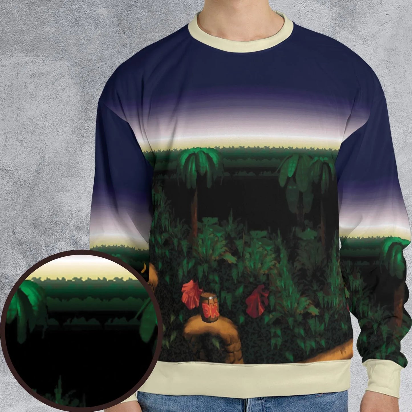 All-over Print Sweatshirt - PAYFEX46
