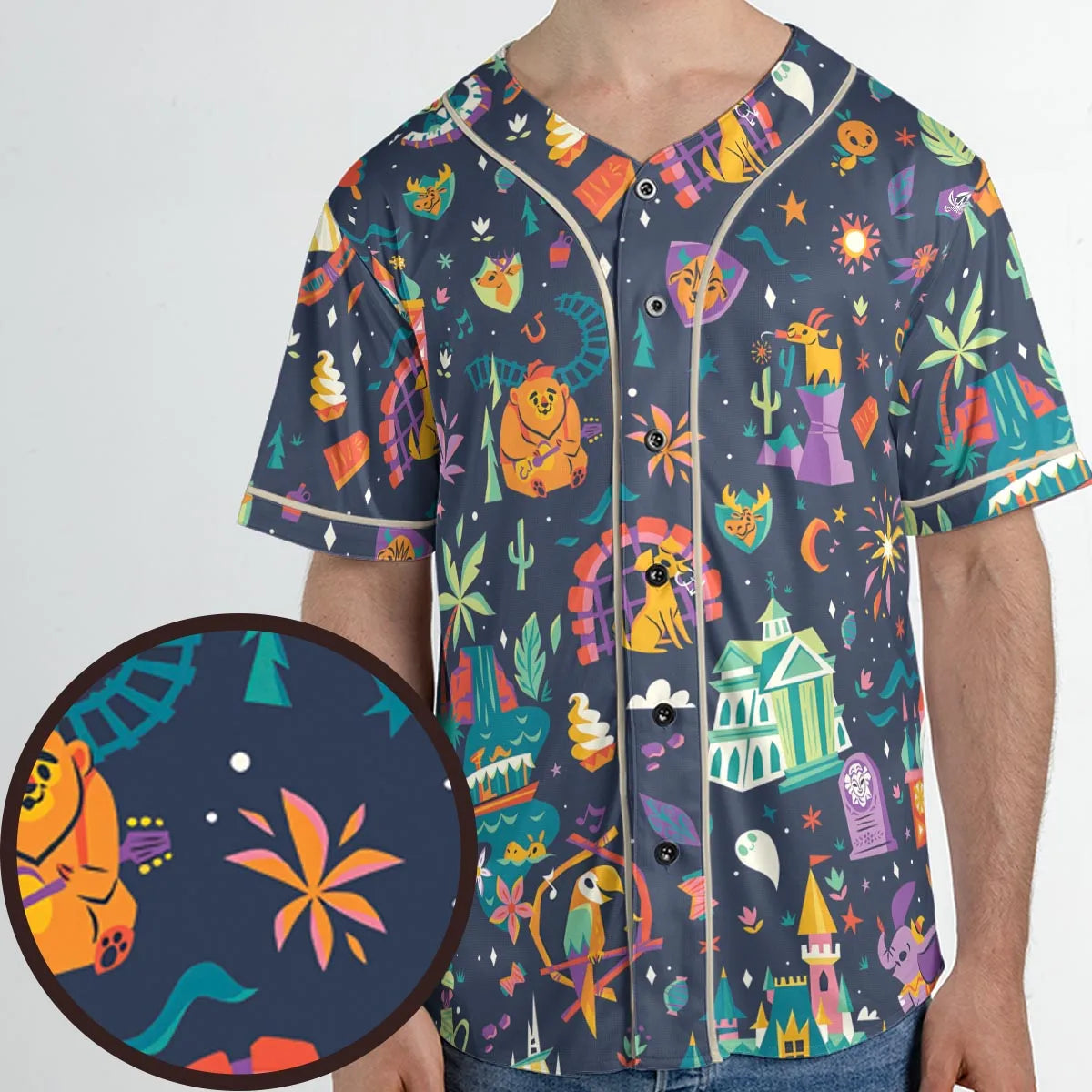 Unisex Baseball Jersey - V9WF81DX