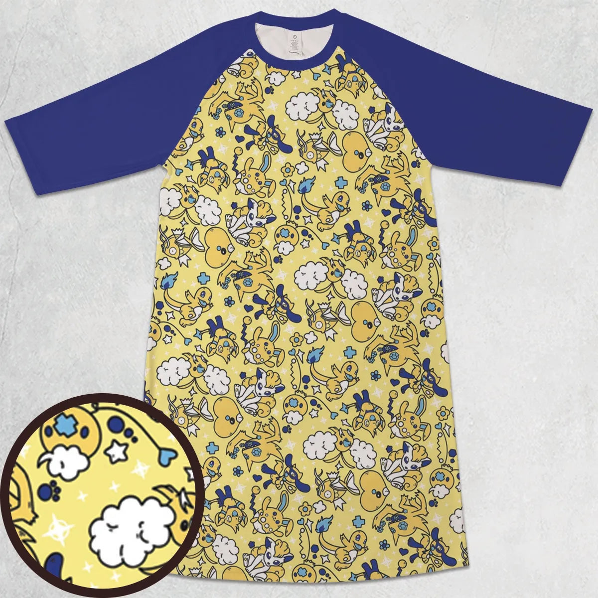 3/4 Sleeve Raglan Dress - R2FEHEC9