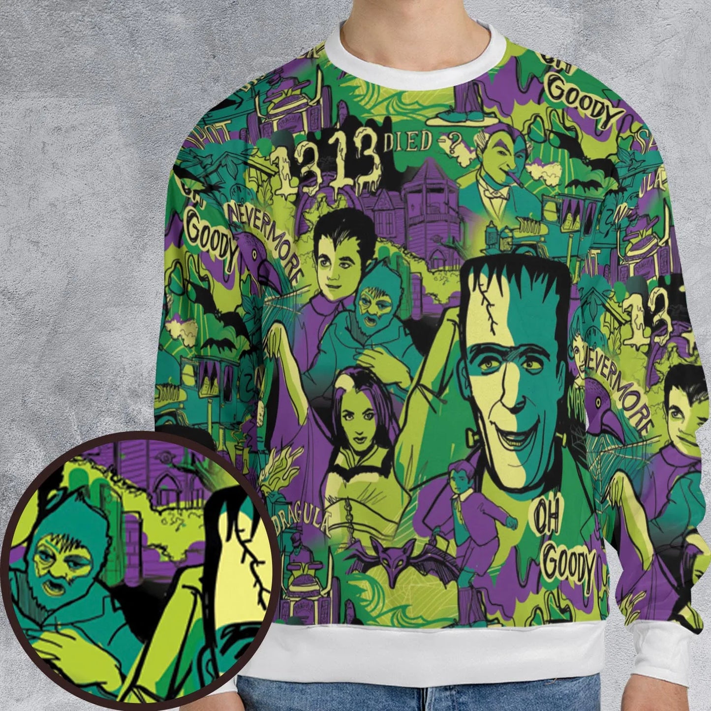 All-over Print Sweatshirt - LPRR992B