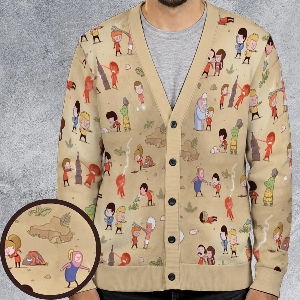Cardigan - BLUZR66J