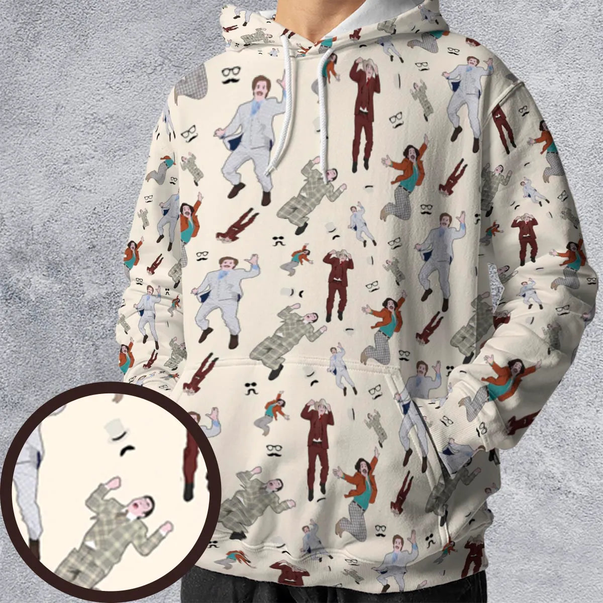 All-over Print Hoodie - 13FJPQSZ