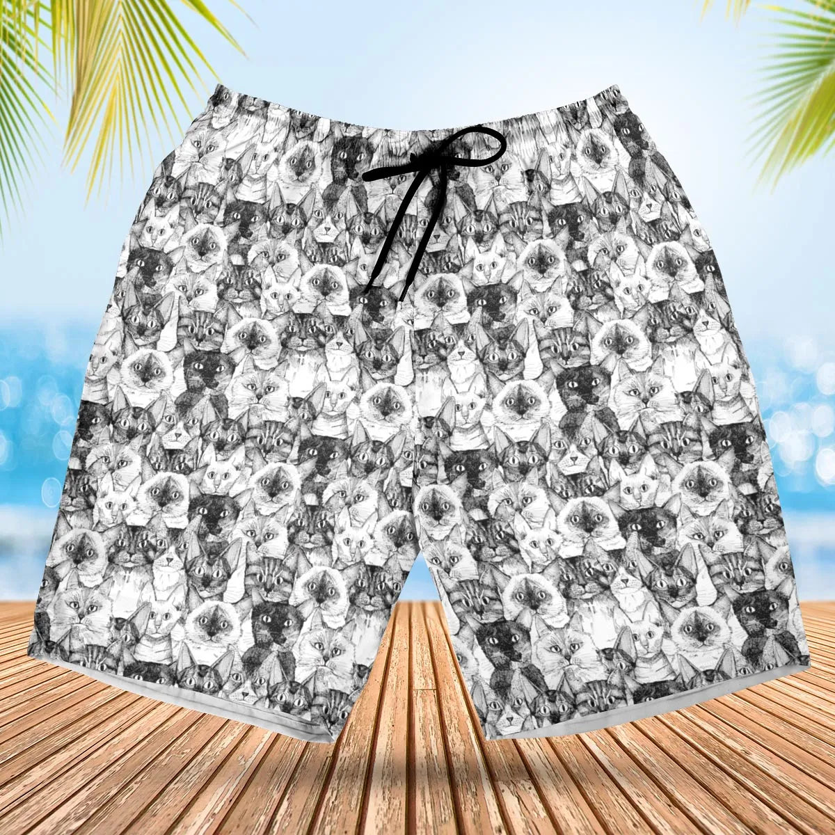 Just Cats Hawaiian Short