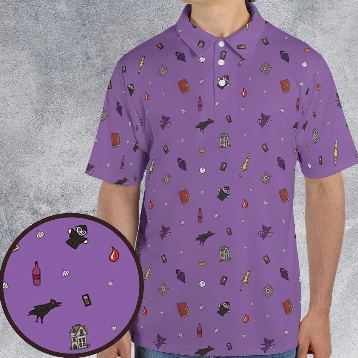 AOP Men/Women Polo Shirt - WGP43DEZ
