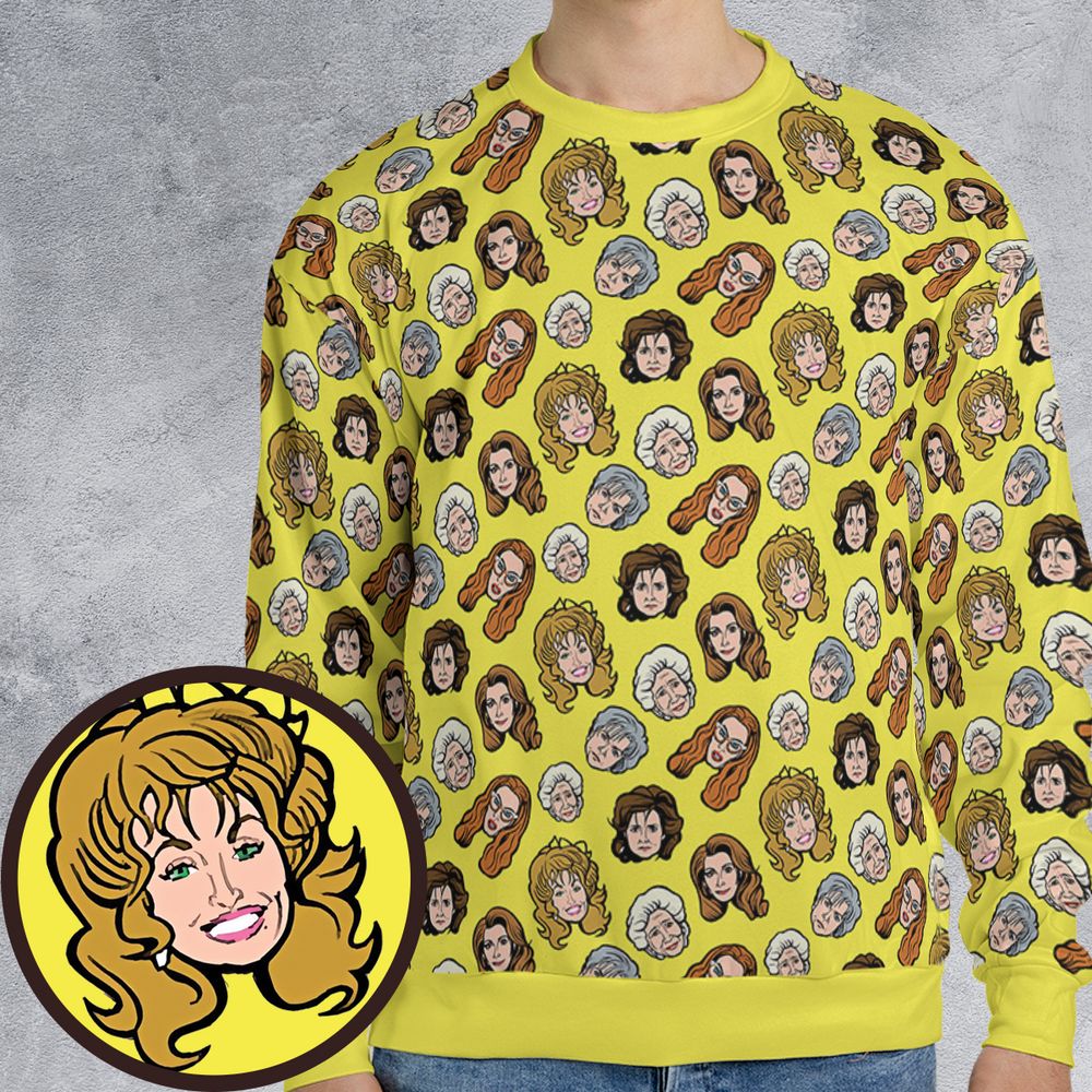 All-over Print Sweatshirt - AS4BZHTS -  - 1