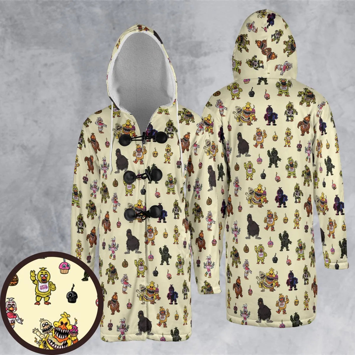 Hooded Cloak Coat - 1PUEDWUQ