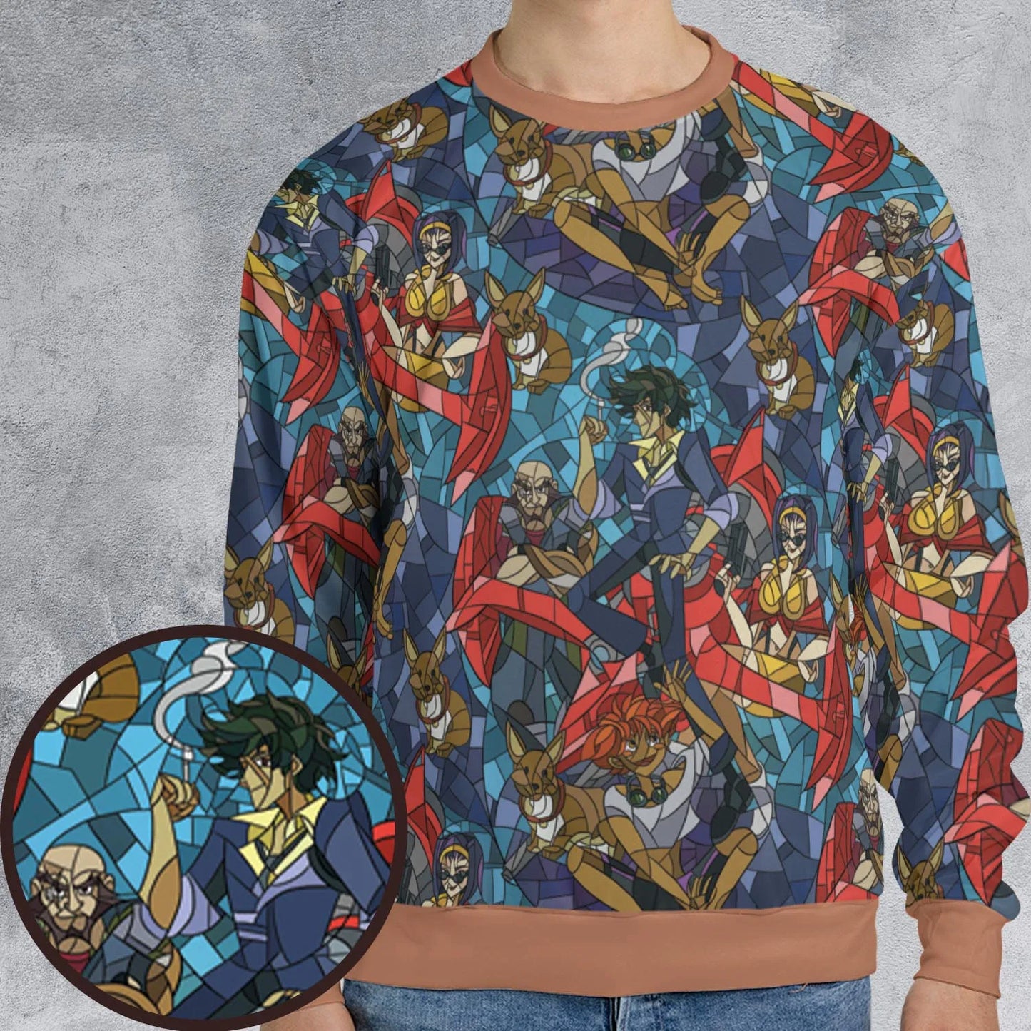 All-over Print Sweatshirt - ZDX8D6X4