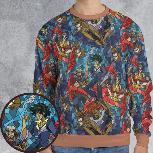 All-over Print Sweatshirt - ZDX8D6X4