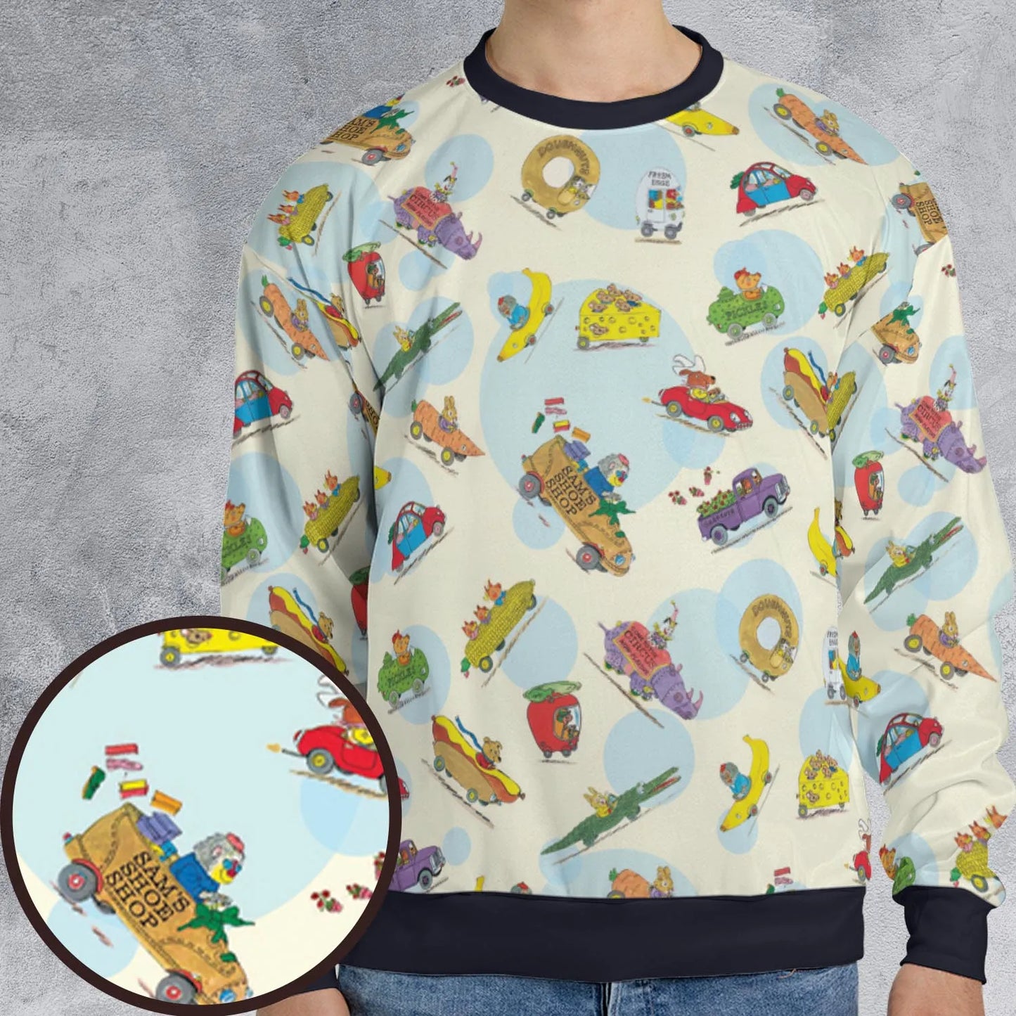 All-over Print Sweatshirt - BAFGB1EQ